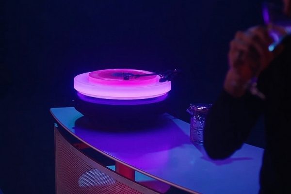 Audio Technica Hotaru Record Player Integrates a Floating Light Show