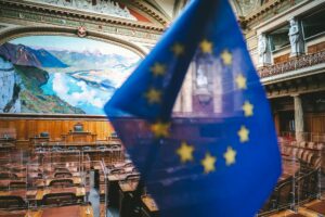 European Union Passes Comprehensive AI Regulation Framework for 2025 European Parliament building in Brussels where the comprehensive AI regulation framework was passed