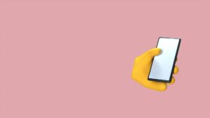 Why Tech Workers Are Choosing Flip Phones Over Smartphones Person holding a basic flip phone, showing the simple interface and physical keypad