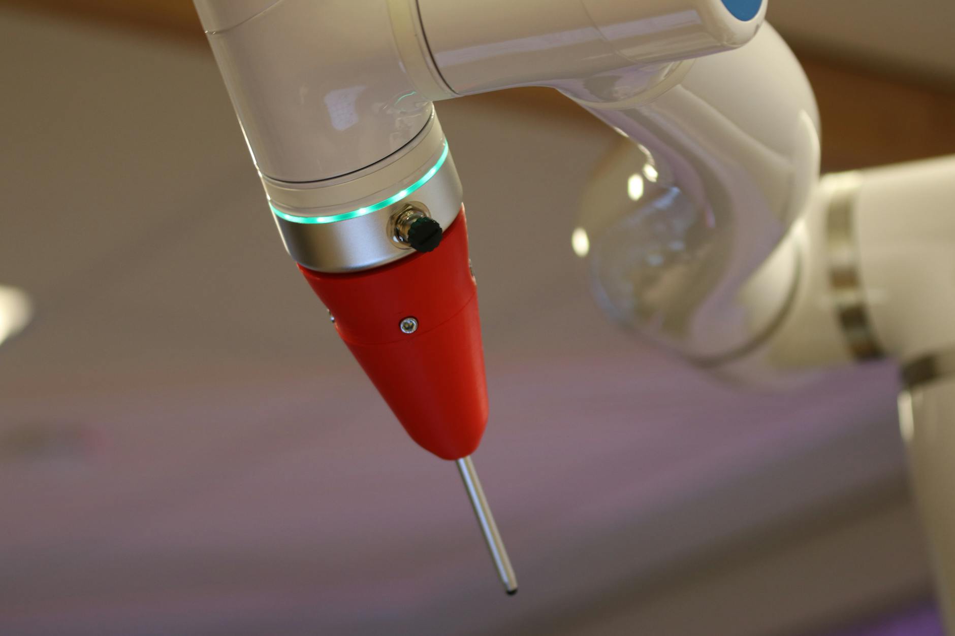 Automated robotic pharmacy system dispensing medications in modern hospital setting