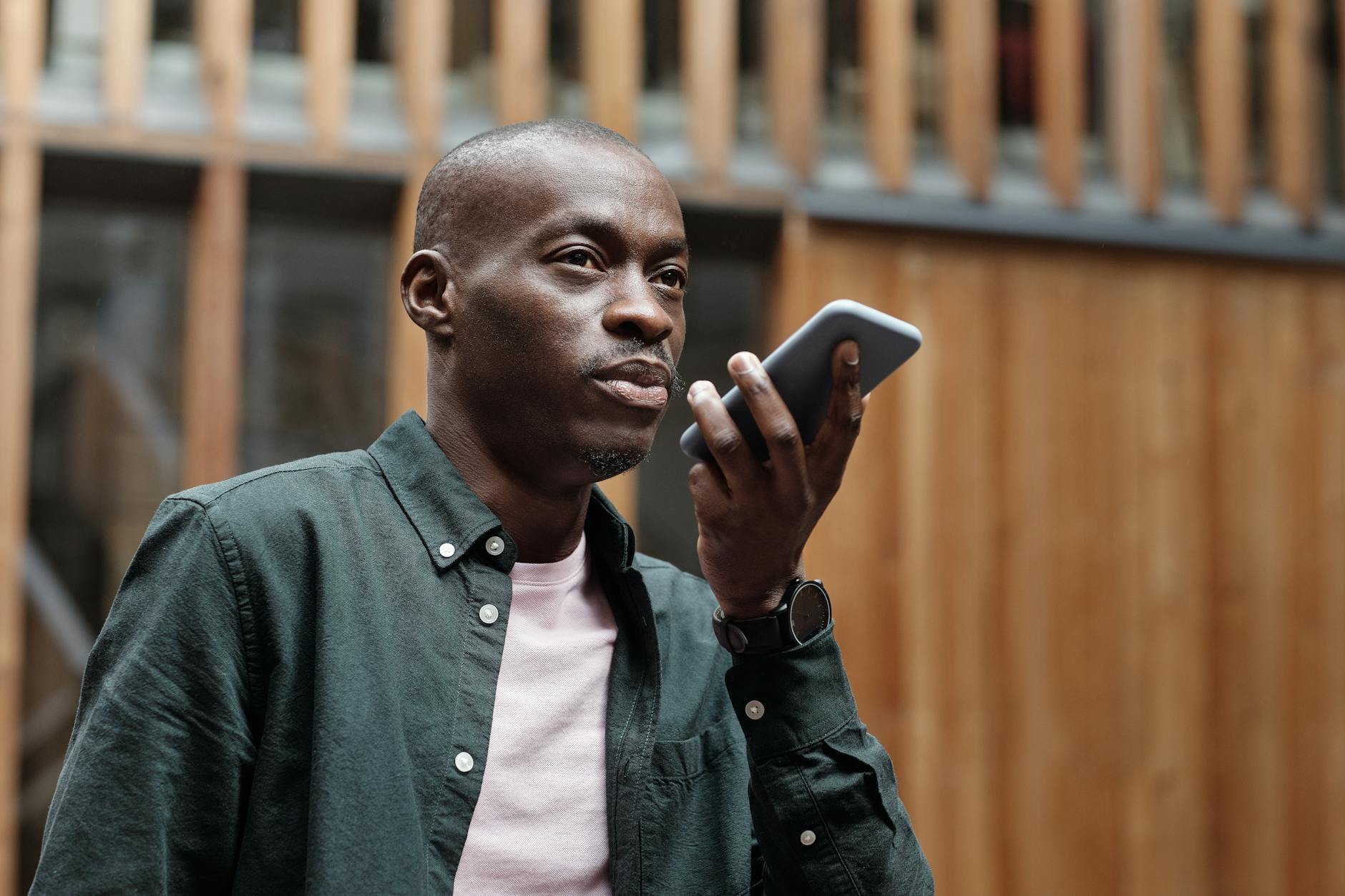 Modern microphone and audio equipment for voice recording