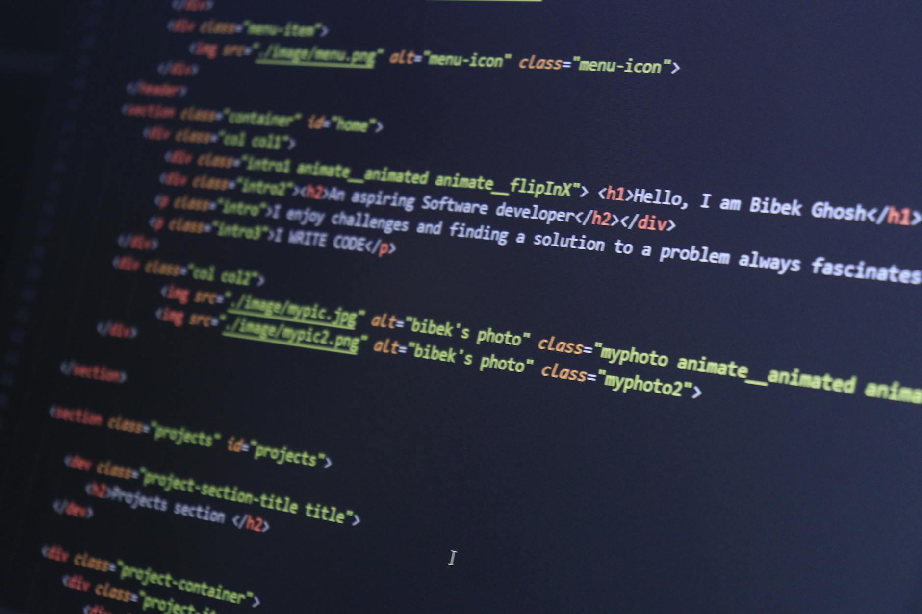 Software engineers working on computer code and development screens