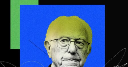 Sanders Bets Public Anger at Big Tech Has Finally Hit Critical Mass Empty U.S. Senate hearing room with wood paneling and microphones on desks