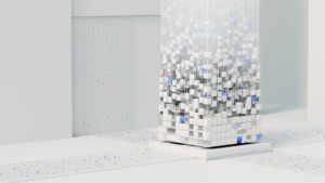 Glowing server rack representing AI infrastructure and autonomous system behavior