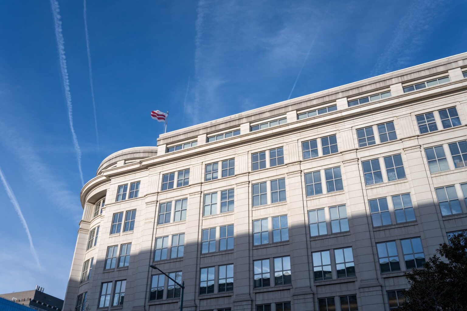 Empty government office symbolizing the shutdown of the State Department's R/FIMI disinformation monitoring unit