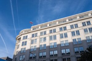 How the Censorship Industrial Complex Is Changing the Internet and US Policy Empty government office symbolizing the shutdown of the State Department's R/FIMI disinformation monitoring unit