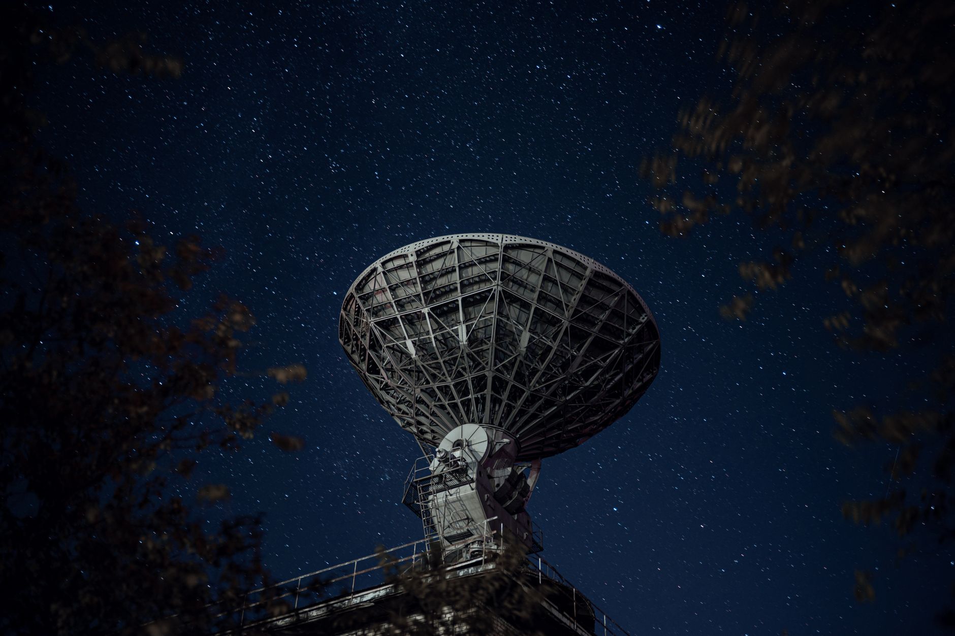 Artistic rendering of a satellite breaking apart during atmospheric re-entry