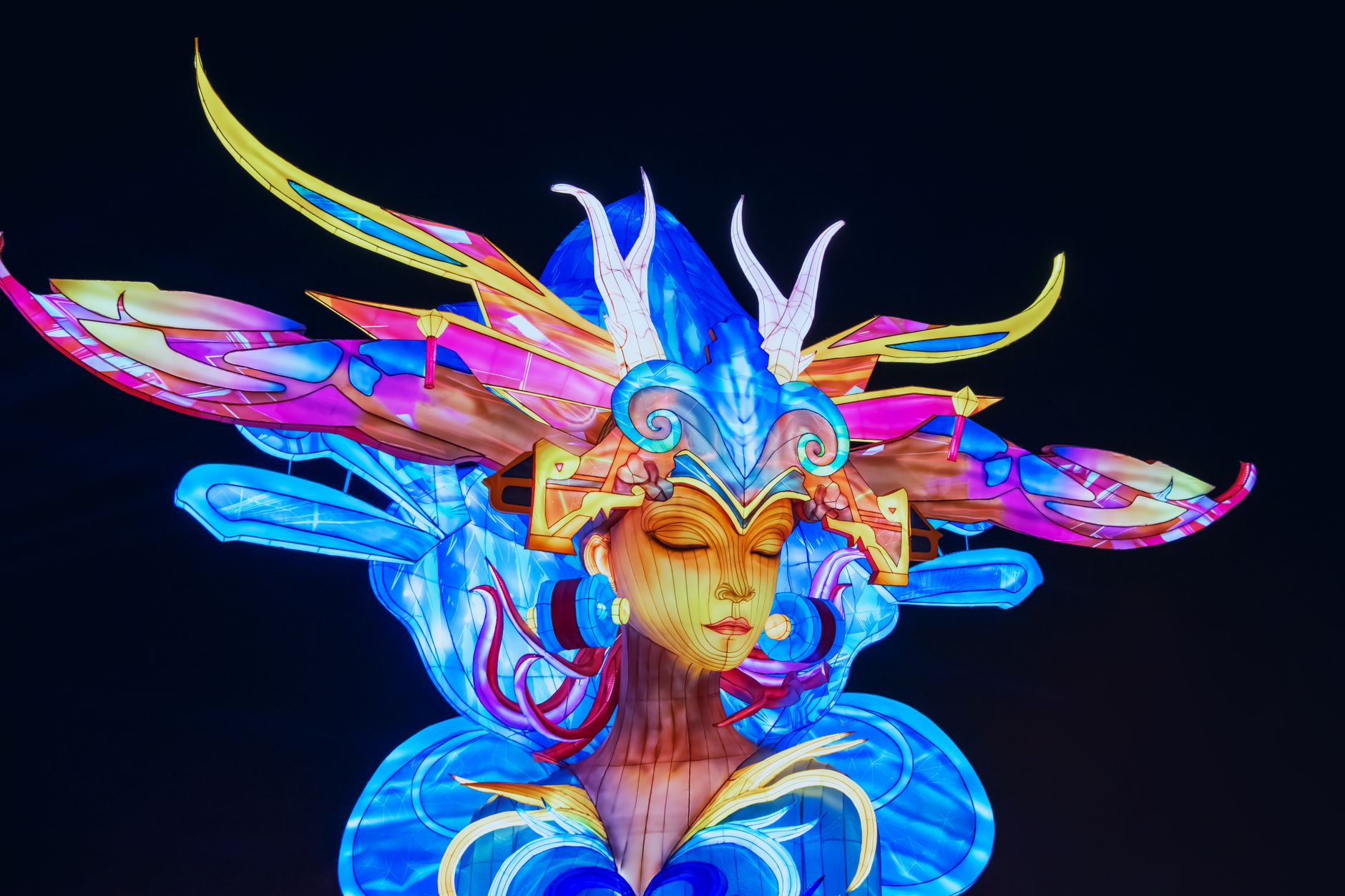 Colorful fantasy-themed digital illustration with warrior characters