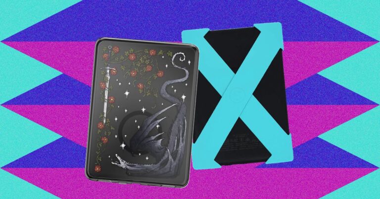 Kindle Accessories Worth Buying in 2026, Ranked by Actual Use Person holding a Kindle e-reader with a protective case on a wooden surface