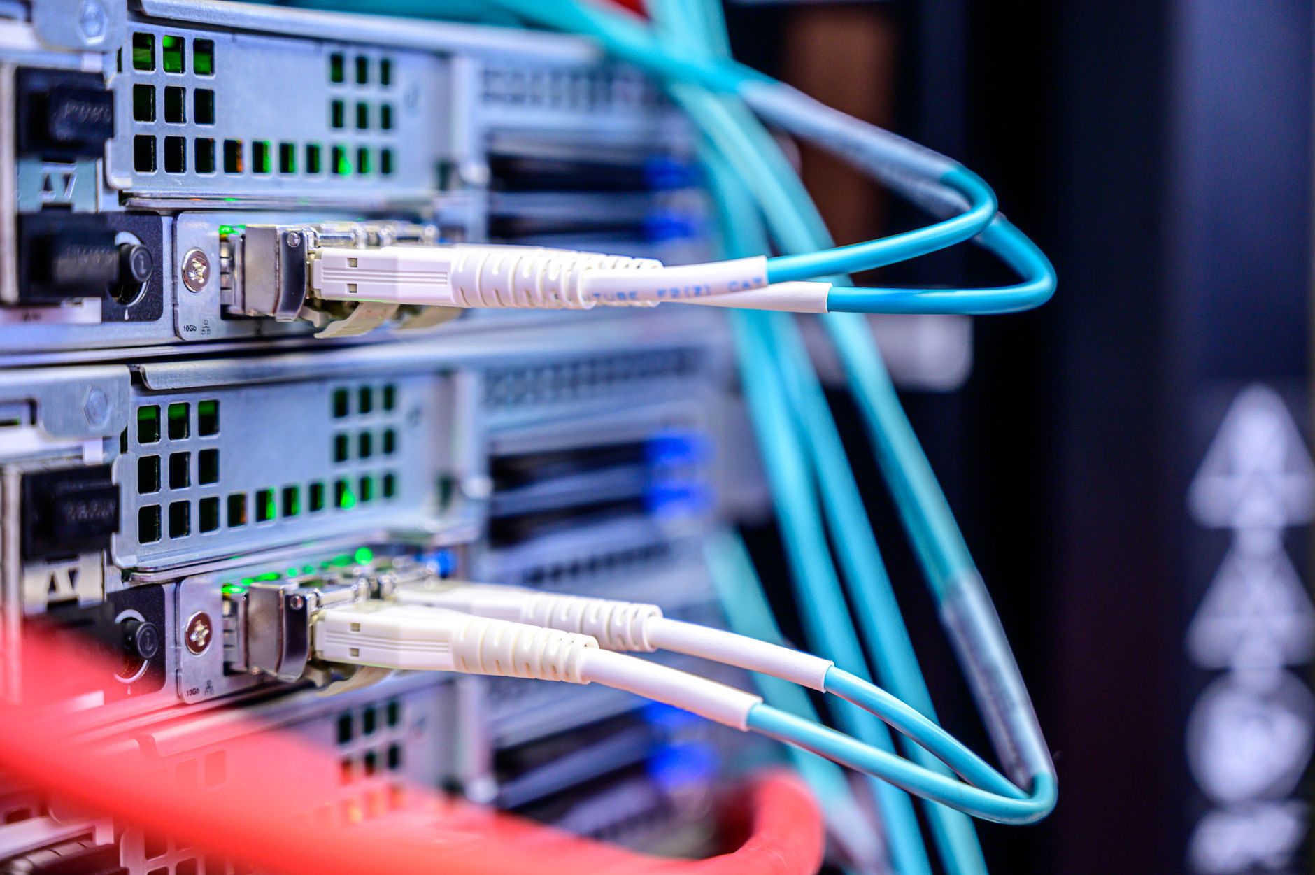 Dense network cable infrastructure inside a computing facility
