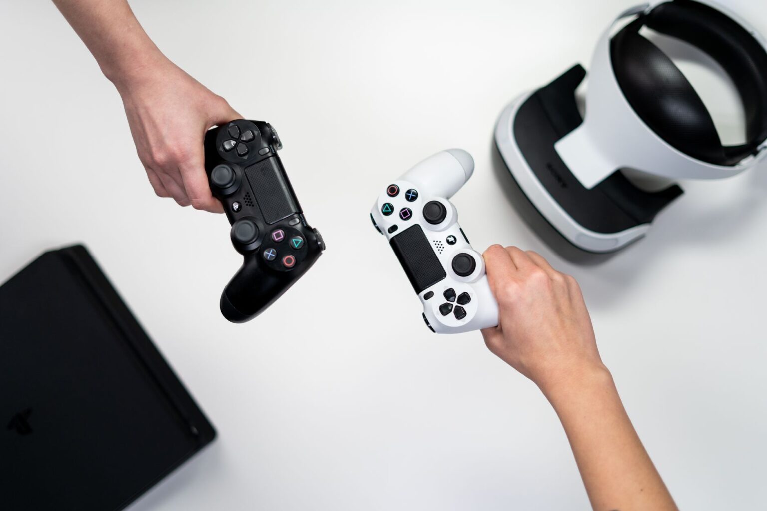 Xbox Series X console and controller on a dark surface