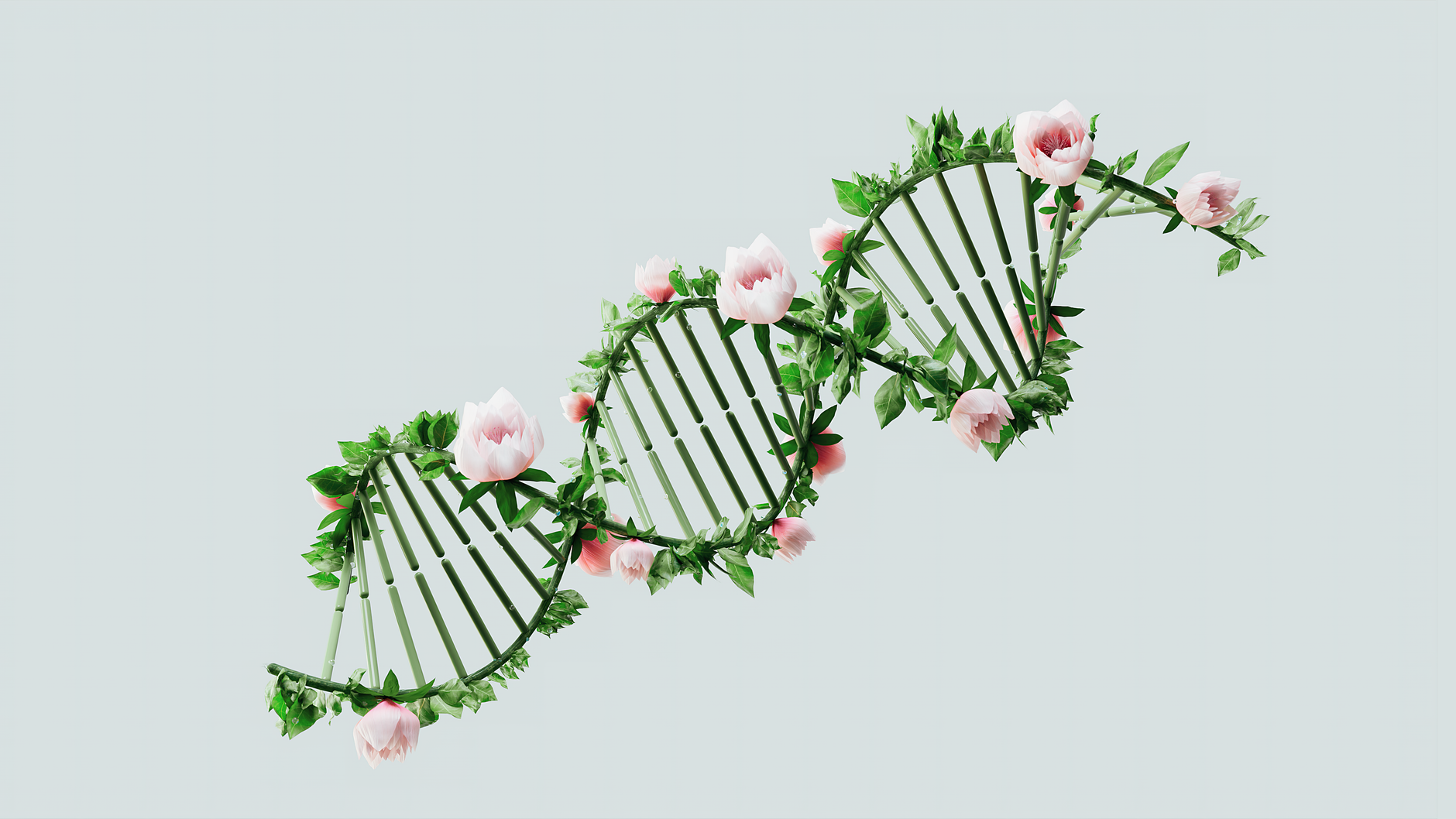 Close-up visualization of genetic sequencing data on a computer screen